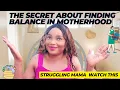 THE SECRET TO FINDING BALANCE IN MOTHERHOOD Time Management Self-Care for Moms
