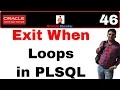 Apps Technical 46 Exit When Loop in PLSQL