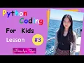 Beverlyn Coding Lessons for Kids Python String print string insert variables to a string