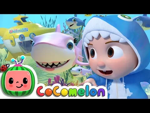 Download MP3 Baby Shark Submarine | CoComelon Nursery Rhymes & Kids Songs