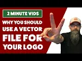 Why you should use a vector file for your logo and not a raster bitmap