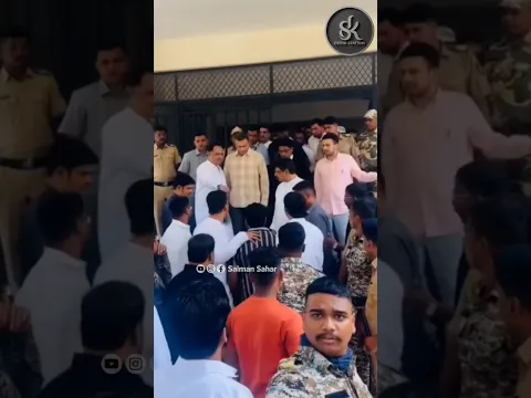 महाराष्ट्र की Ardhapur Court में पेश हुए Akbaruddin Owaisi