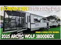 2025 Arctic Wolf 3800DECK Fifth Wheel with a Rear Deck by Forestriver RVs at Couchs RV Nation