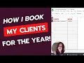 HOW I BOOK MY MOBILE GROOMING CLIENTS FOR THE YEAR USING MOEGO