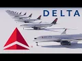 Overview of Delta Air Lines Aircraft Fleet February 2025