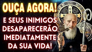 ✝️Seus INIMIGOS irão Desaparecer IMEDIATAMENTE da sua VIDA com está ORAÇÃO A SÃO BENTO🛑