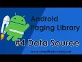 Android Paging Library Tutorial - Data Source