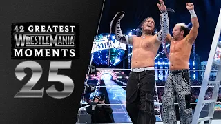 the hardy boyz make a shocking return to wwe wrestlemania 33 42 greatest wrestlemania moments