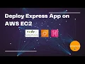 Deploy Node Express Application on EC2 Expose with API Gateway by awsmasterchef