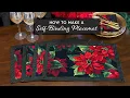 How to Make a Self Binding Placemat a Shabby Fabrics Tutorial
