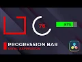 Create Progression Bars using Anime Curves in Davinci Resolve