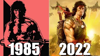 Evolution Of Rambo Games 1985 2022 
