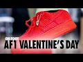 ON FOOT Nike Air Force 1 Valentine s Day 2026 University Red Schopes 4K IB6836-600