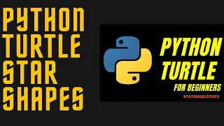 How to make Star Shape Python Turtle Python Turtle for Beginners