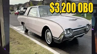 16 Classic Cars for sale some could be bargains