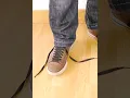 The best trick for shoelaces