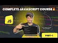 JavaScript Tutorial For Beginners in Hindi Complete JavaScript Course Part-1