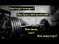 Make your own strength program using Prilepin s table