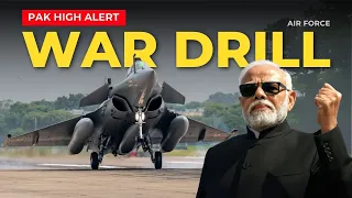 Defence Updates - PAK On High Alert, Indian Air Force Drill, Indian Navy Advanced AI Tech