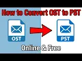 OST to PST Conversion Guide Use Stellar Converter for OST Online Desktop