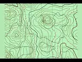 Intervisibility of points on topographical maps