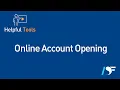 How to Open an Account Online