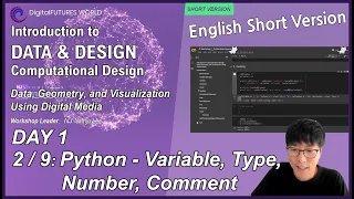 Eng 1 DAY - Computational Design Data Geometry and Visualization Using Digital Media