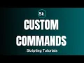 Skript Basics - How to create a custom text command for your server