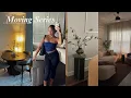 Moving Series Ep 4 Living Room Dining Makeover New couch Tj Maxx finds Modern Cozy Vibes