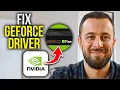 How To Fix NVIDIA GeForce Experience Driver Download Failed Error