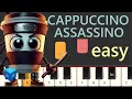 Download Lagu Cappuccino Assassino  Easy Piano Tutorial 🎹 | Brew the Deadliest Notes! ☕