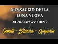 Luna Nuova del 20 dicembre 🌑 Il messaggio dell’Anima per i segni d'aria ♊️ ♒️ ♎️