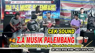 cek sound musik pendatang baru 