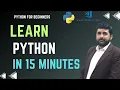 Learn Python in 15 Minutes introduction to basic python How to do basic python