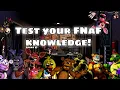 FNAF QUIZ Ultimate FNAF quiz Hardest Test your FNAF knowledge