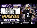 2026 Washington Huskies Football Schedule Record Predictions