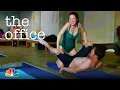 Dwight and Erin Chicken Fight at the Pool Party - The Office