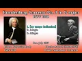 Bach: Brandenburg Concerto No. 3, Munch & BSO (1957) バッハ ブランデンブルク協奏曲 第3番 ミュンシュ