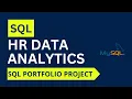 SQL Data Analysis Portfolio Project For Beginner HR Analytics