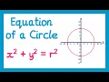 Equation of a Circle - GCSE Higher Maths
