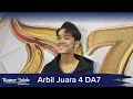 Lagu Breaking the Golden Boy Comment, Arbil Asahan Wins 4th Place in DA7