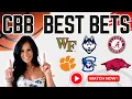 Creighton vs UConn Clemson vs Wake Forest Arkansas vs Alabama Best CBB Picks Feb 18 2026