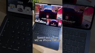 Speed Test Game MacBook Air M2 Vs IPhone 14 Plus 