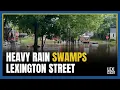 Flash flooding turns Lexington streets into rivers prompts water rescues