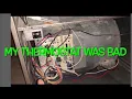 Secondary voltage fuse open furnace fix 24 bad thermostat Replacing the thermostat fixed it