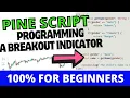 Programming a Breakout Indicator Using Moving Average on TradingView PineScript