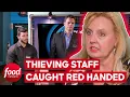 Staff Who Stole Over $4000 Caught RED HANDED With Fingerprint \u0026 Video Evidence! | Mystery Diners
