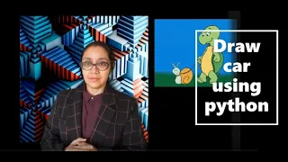 Programing to draw a car Python Turtle Tutorial
