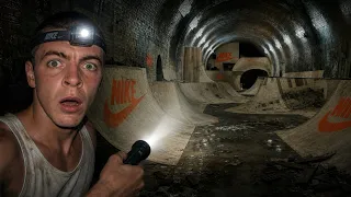 Exploring Nike's Abandoned Tunnel Skatepark