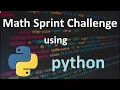 Math Sprint Challenge Game in Python Fast-Paced Coding Project for Beginners Infosmart Solutions